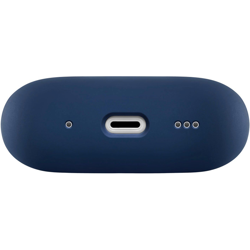 Чехол защитный Airpods Pro 2 Touch Silicone  Case, 0,8 мм, силиконовый, Тёмно-синий